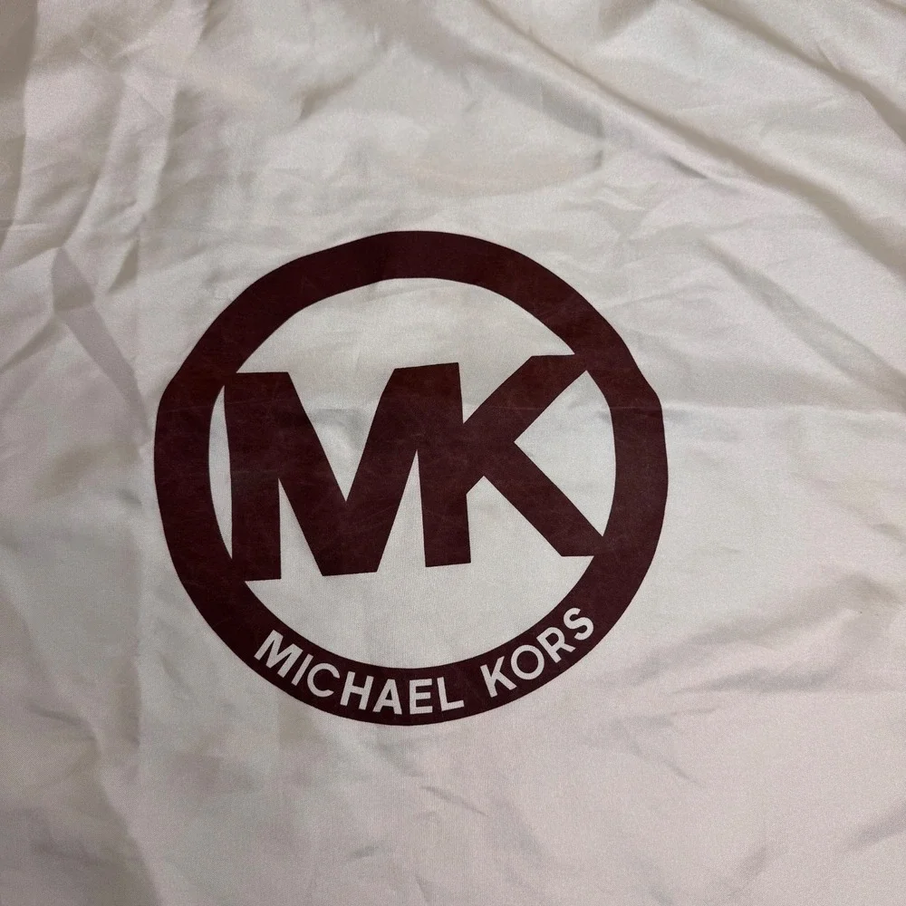 Michael Kors Dust Bag Drawstring Storage Bag White 22x21 Purse Handbag Large